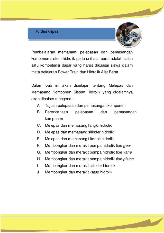 Power Train Dan Hydraulic Alat Berat