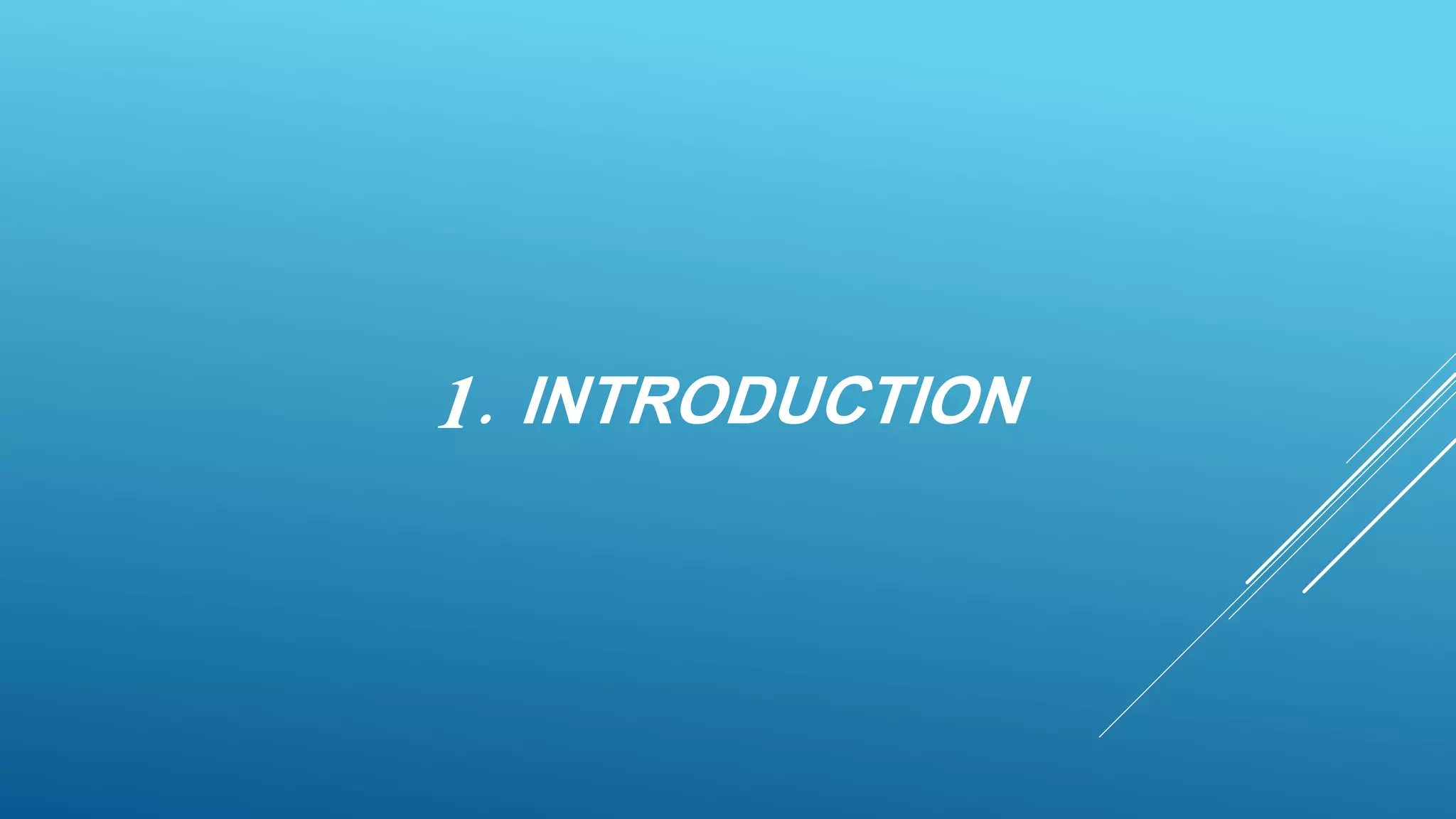 1. INTRODUCTION
 