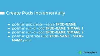 Power Up with Podman - Cloud Native + K8s Meetup | PPTX