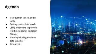 Power up Your BI with Geospatial Data Slide 3