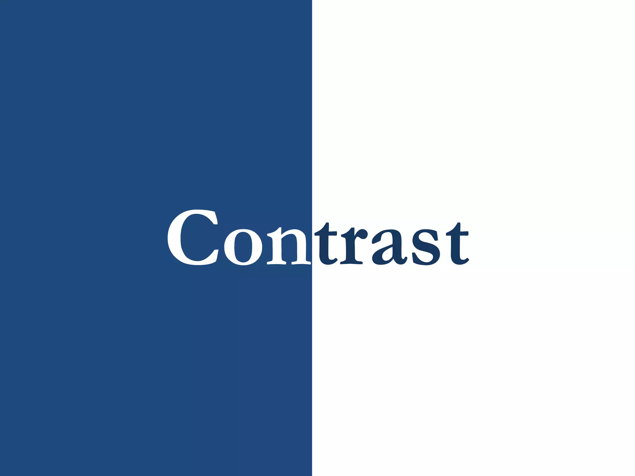 Contrast
67
 