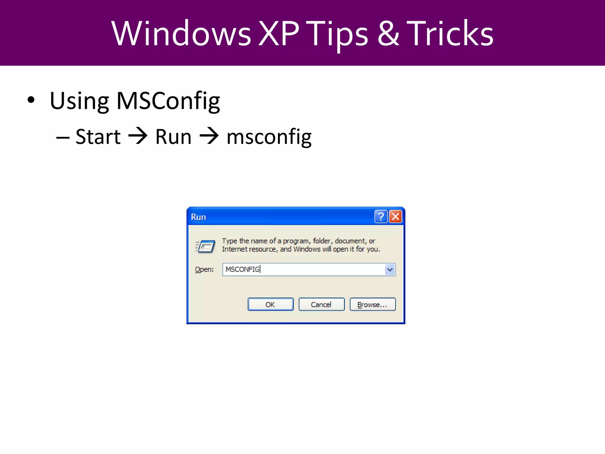 Becoming a Power User