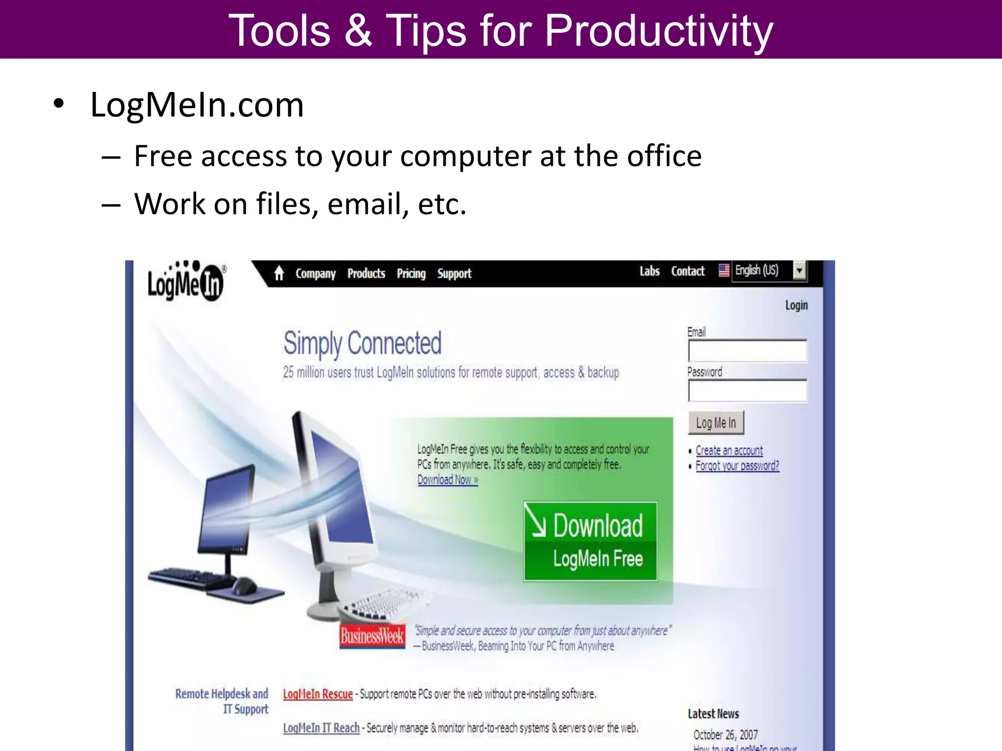 Becoming a Power User