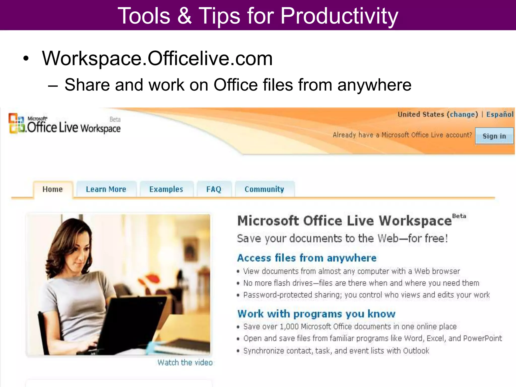 Becoming a Power User
