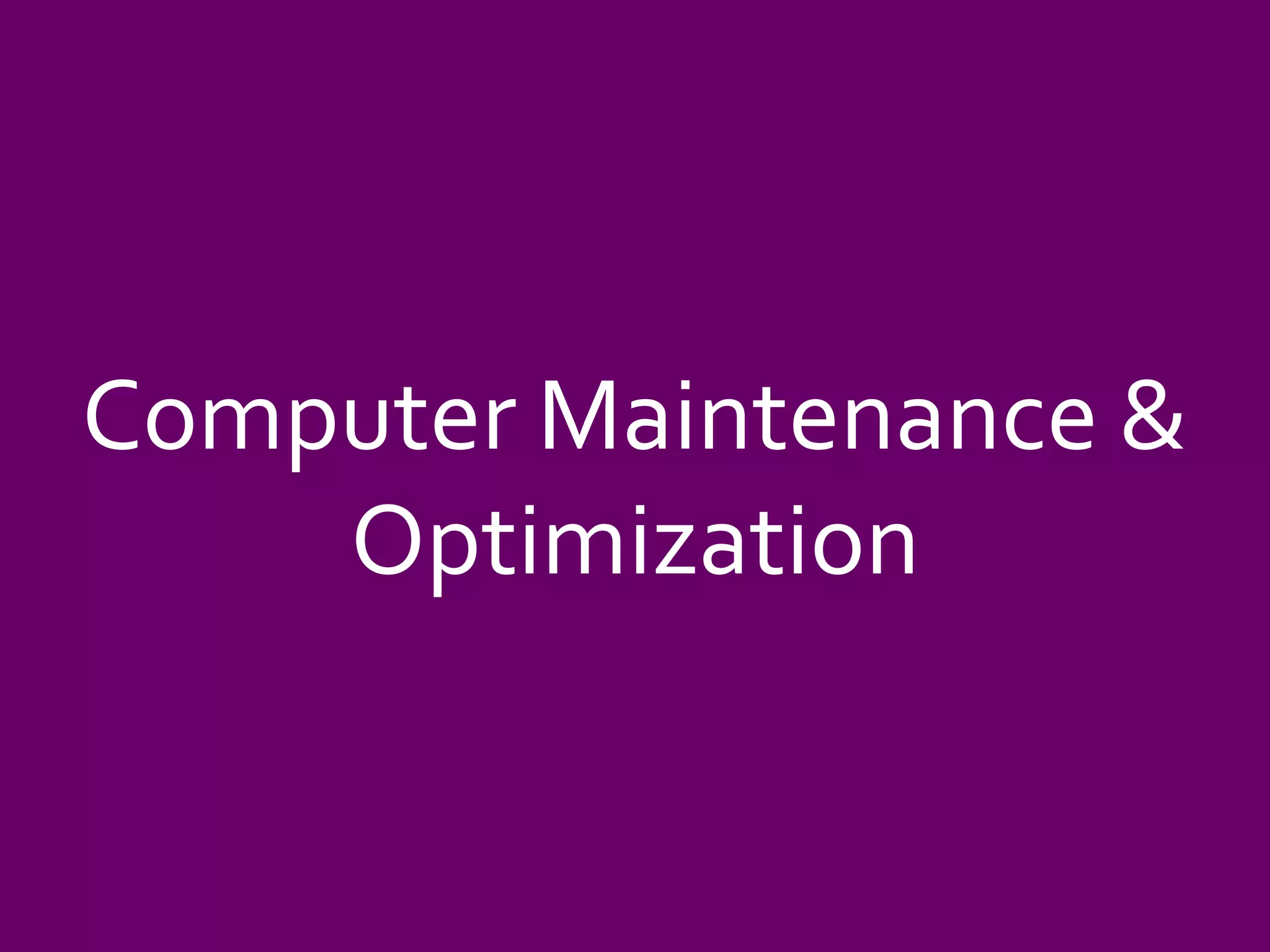 Becoming a Power User