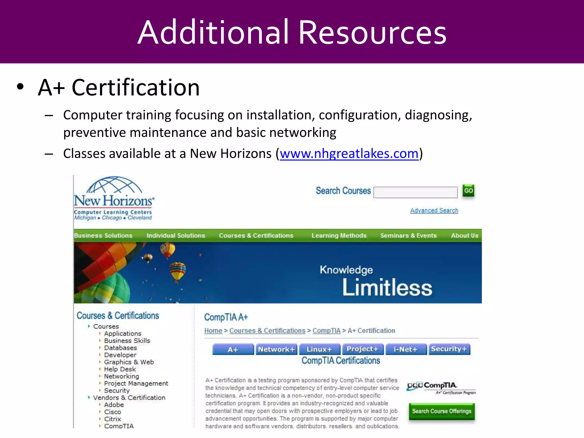 Becoming a Power User