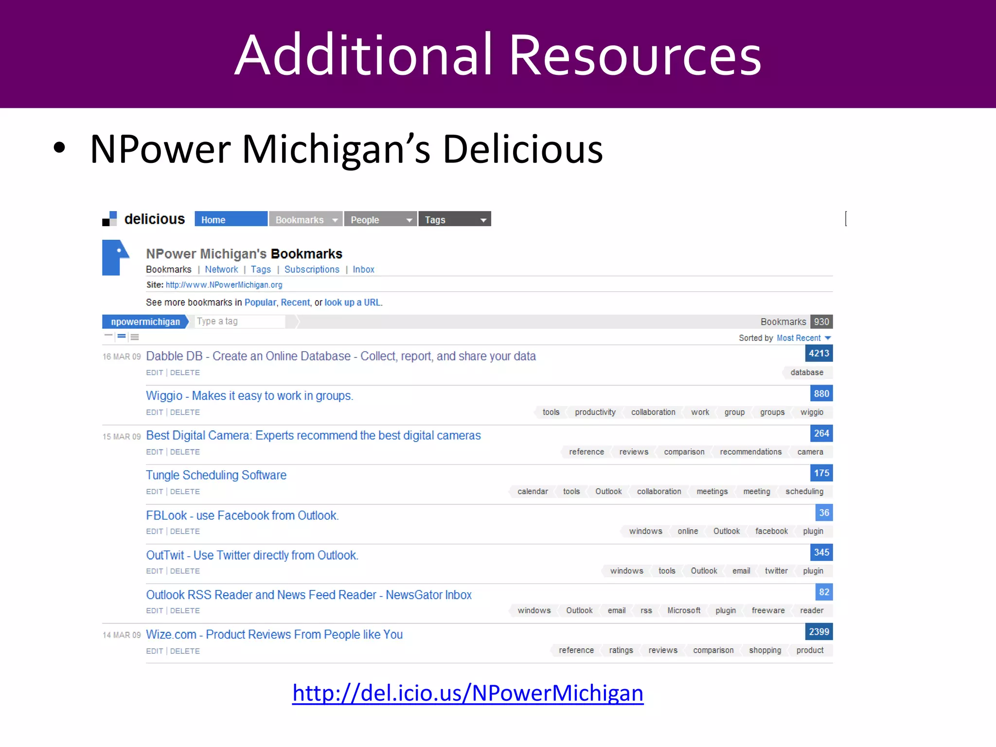 Becoming a Power User
