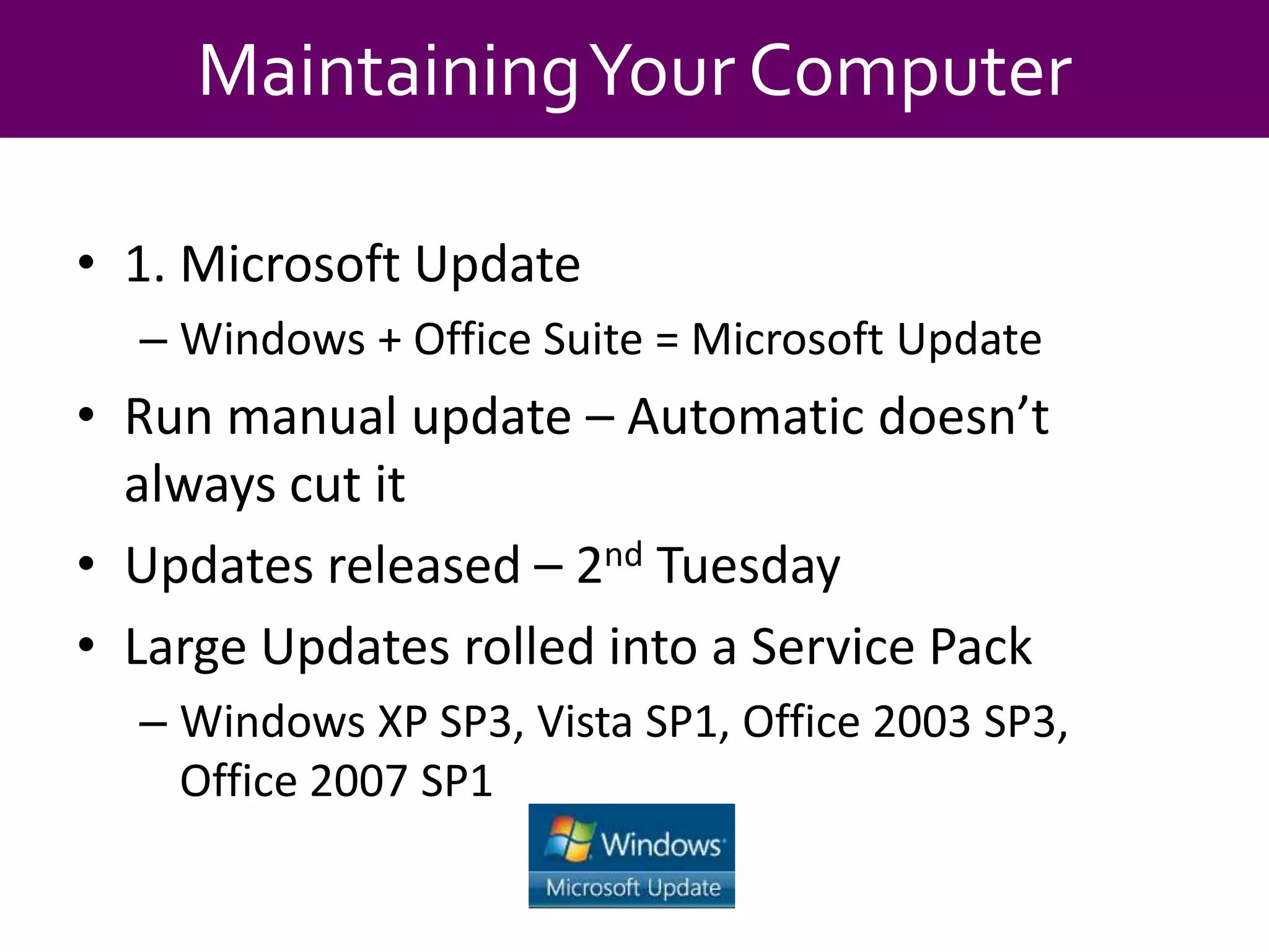 Becoming a Power User