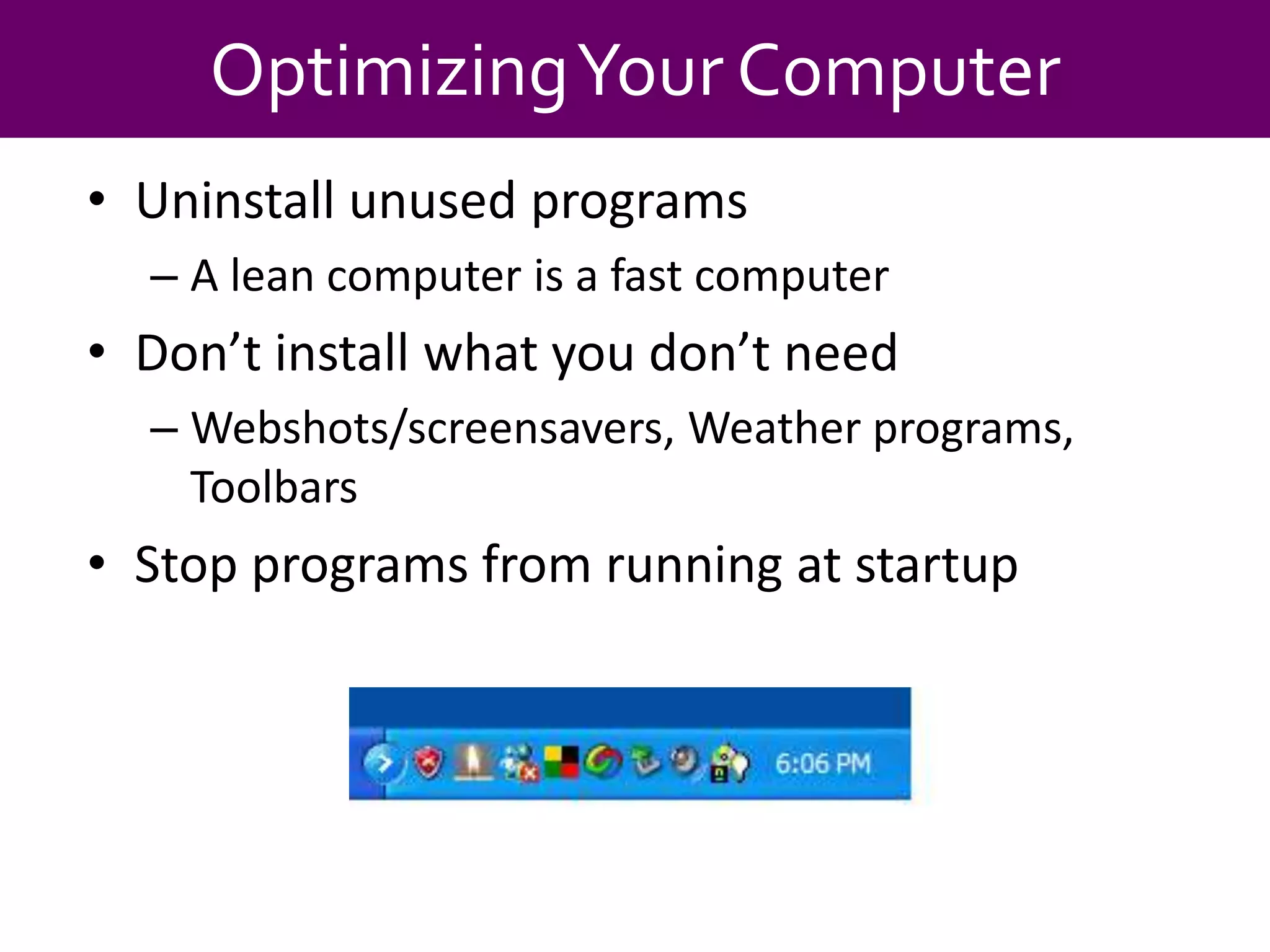 Becoming a Power User