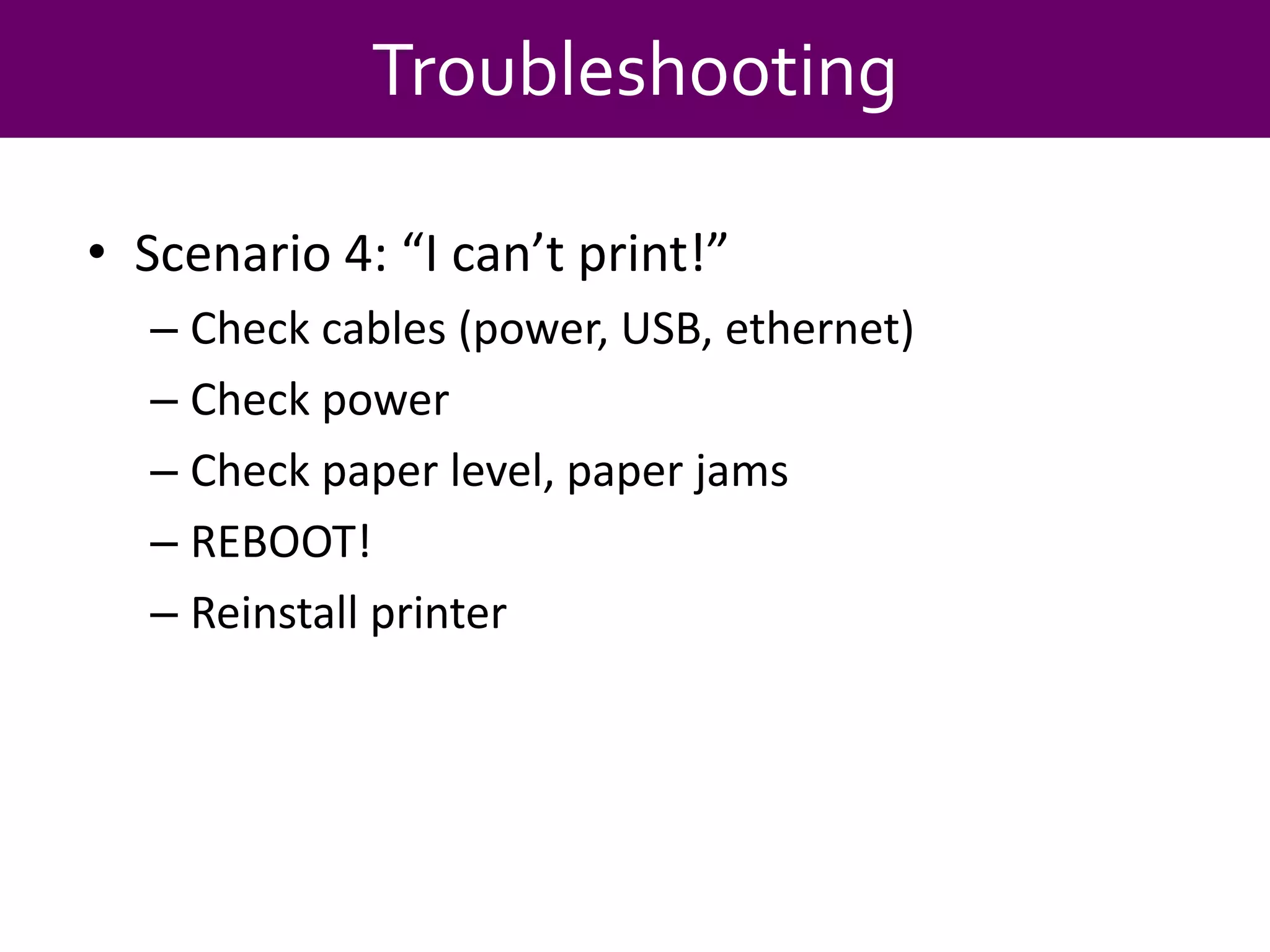 Becoming a Power User