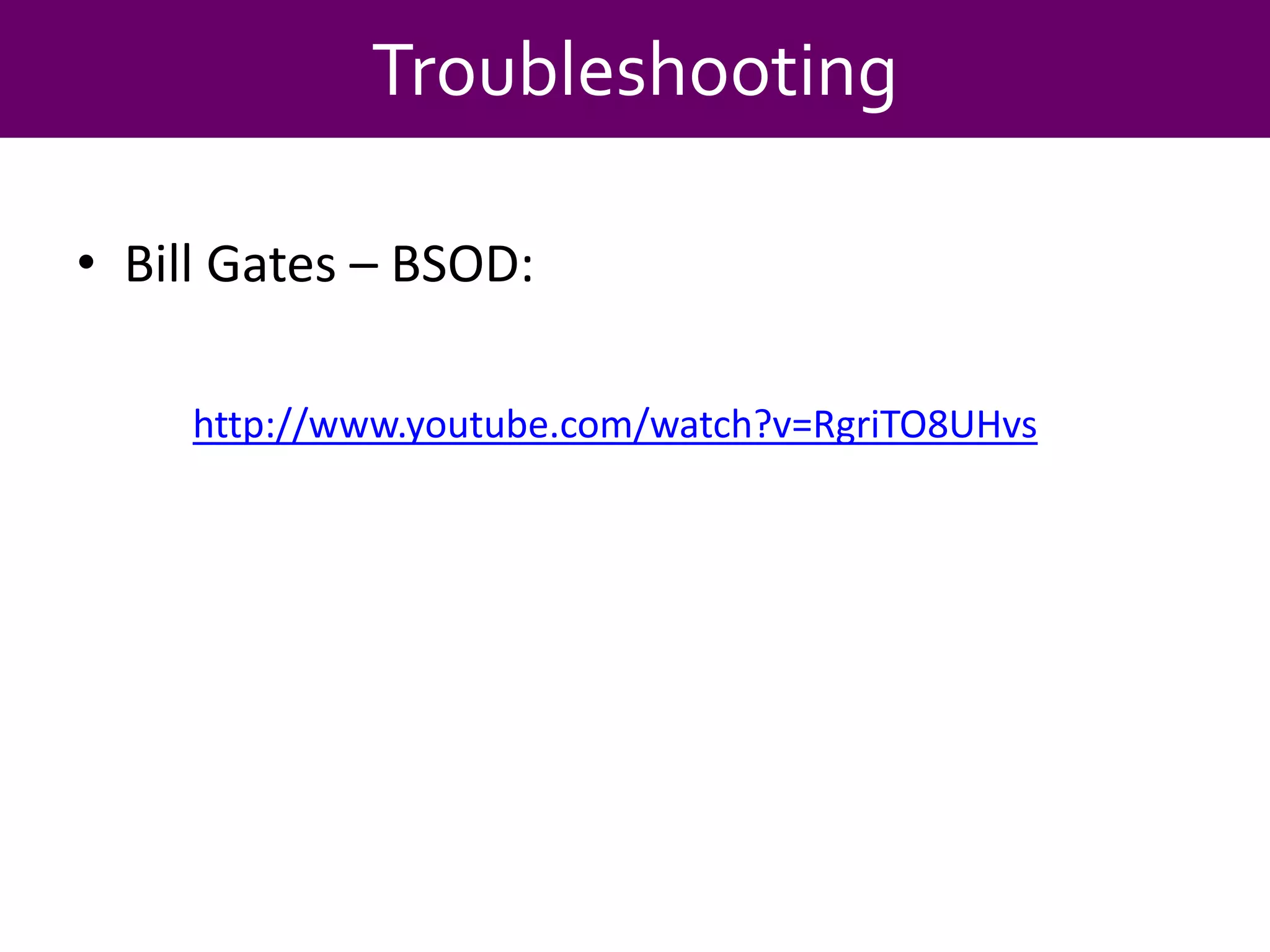 Becoming a Power User