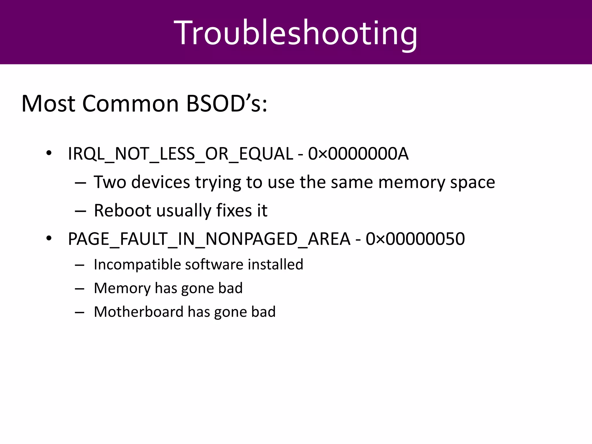 Becoming a Power User