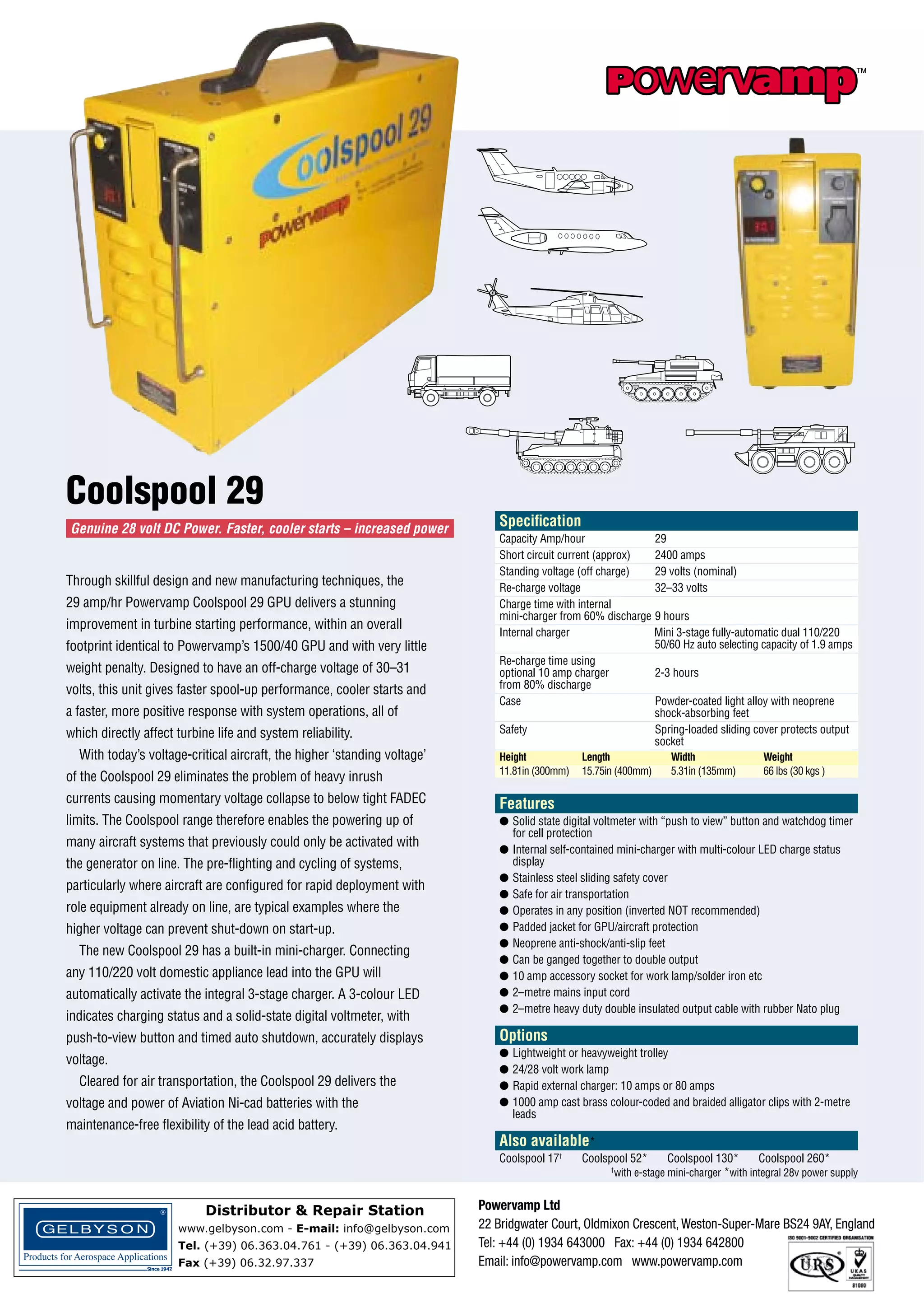 Powervamp coolspool 29 | PDF