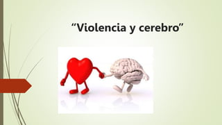 “Violencia y cerebro”
 