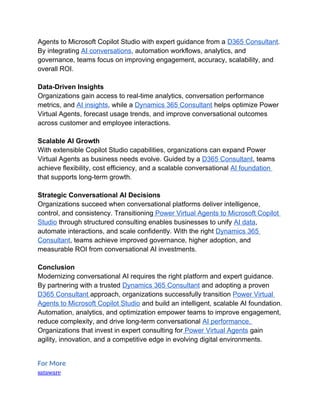 Power Virtual Agents To Microsoft Copilot Studio (1).docx
