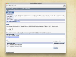 Create Vswitch 
 