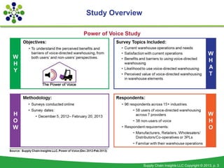 Study Overview




                 Supply Chain Insights LLC Copyright © 2013, p. 3
 