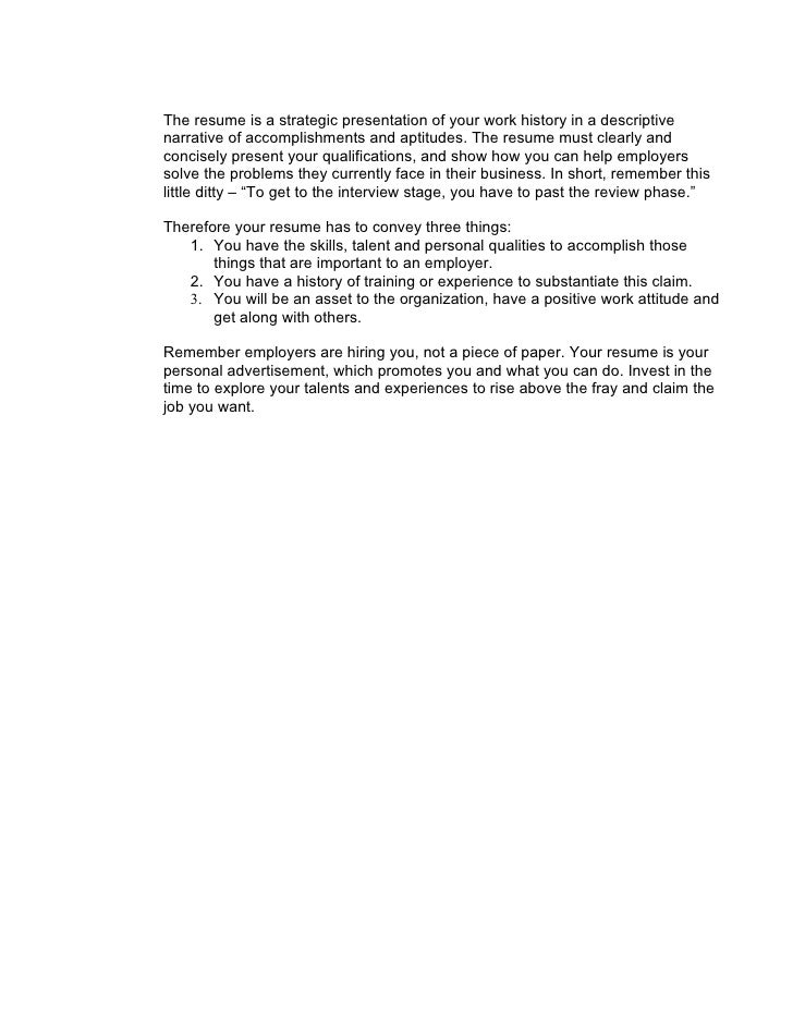 power words in resumes