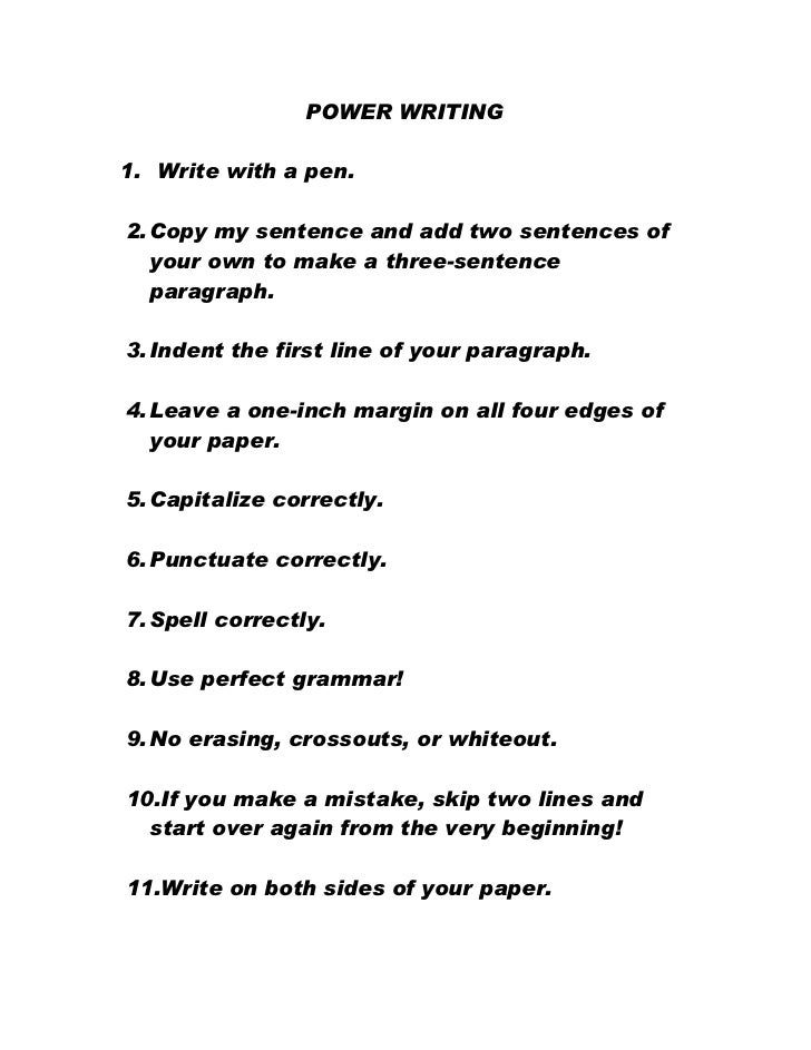 The power of one essay