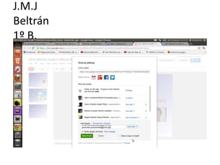 J.M.J
Beltrán
1º B.
 