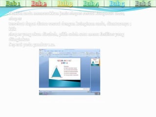 Gambar 1.12 Menggunakan shapes 
 
