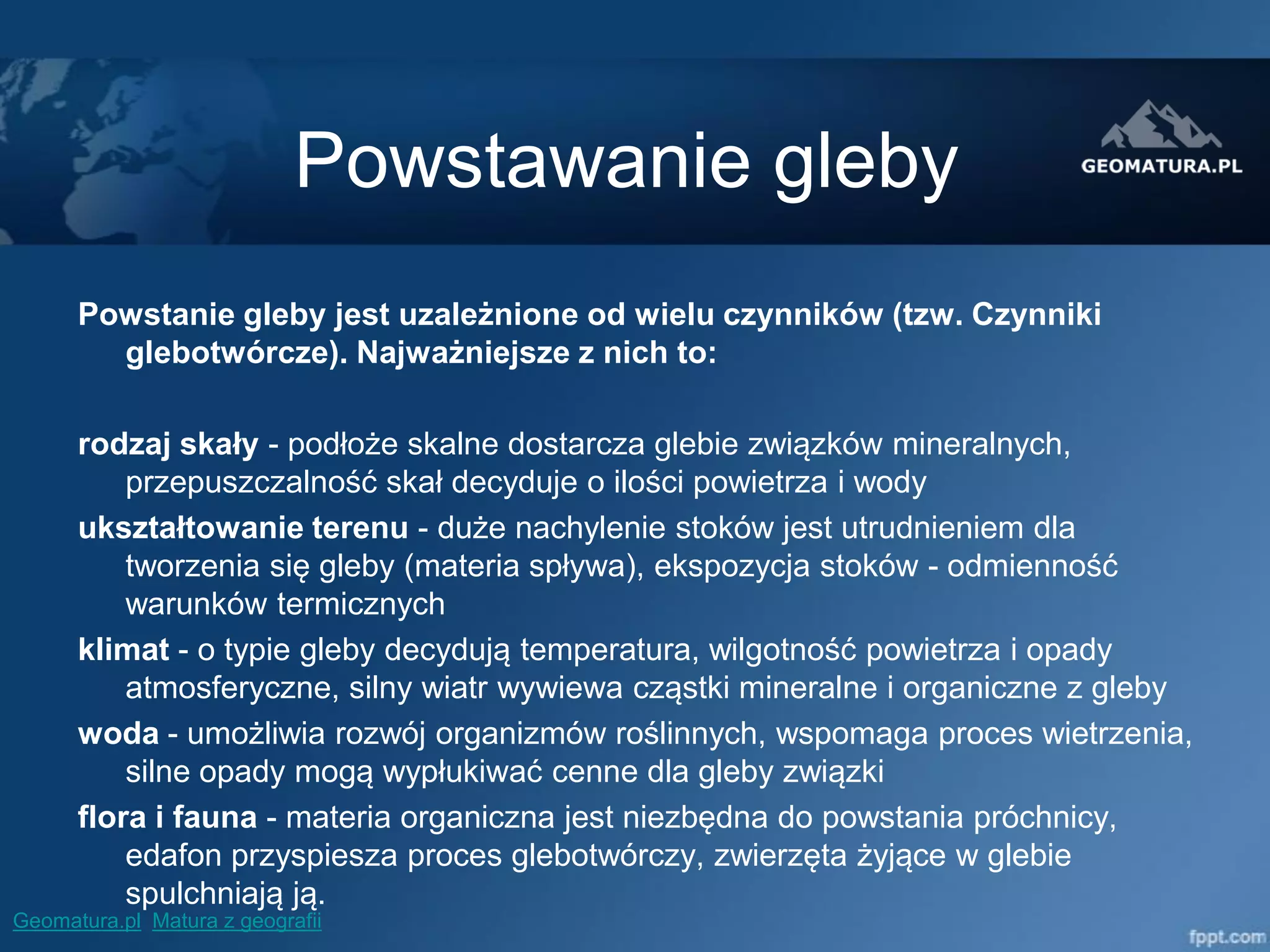 Powstawanie Gleby | PDF