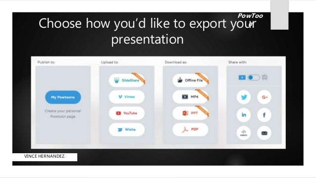 How to download powtoon presentation