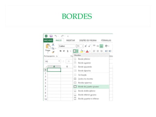BORDES
 