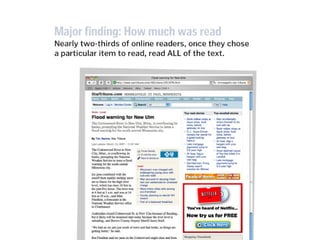 Poynter Eyetracking study March 07