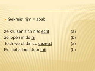 Poëzie in de klas ppt | PPTX