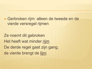 Poëzie in de klas ppt | PPTX