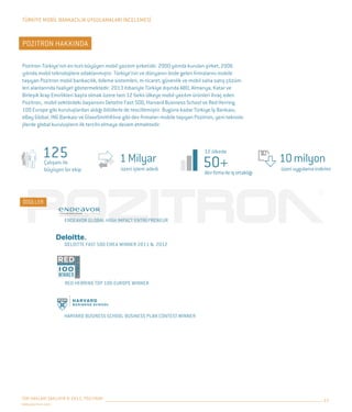 Pozitron Insights - Türkiye'de Mobil Bankacılık Uygulamaları