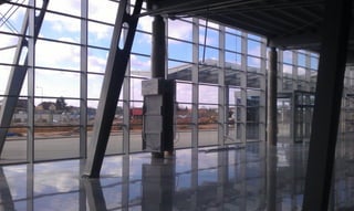 Poznan Airport installation pictures