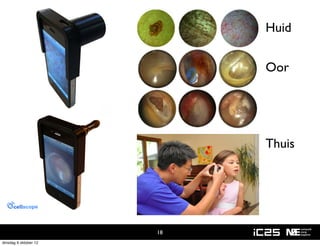 Huid


                            Oor




                            Thuis




                       18
dinsdag 9 oktober 12
 