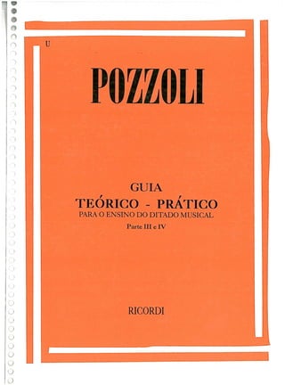 Pozzolli melódico  - guia teórico e pratico .