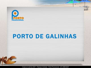 PORTO DE GALINHAS 