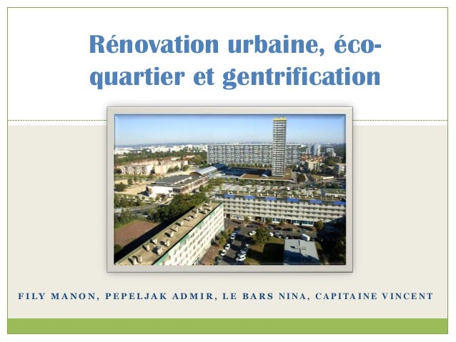 rénovation urbaine exemple