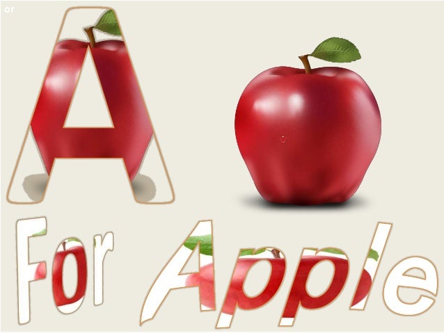 How To Learn A For Apple To Z For Zebra Alphabets See Say Learn A T