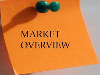 MARKET
OVERVIEW
 