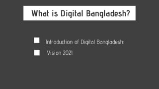 Journey Of Digital Bangladesh | PDF