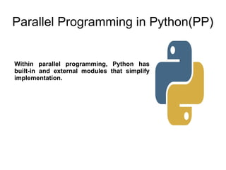 Paralle Programming in Python | PPT