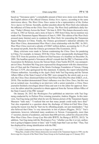 China’s influence on Taiwan’s media and politics | PDF