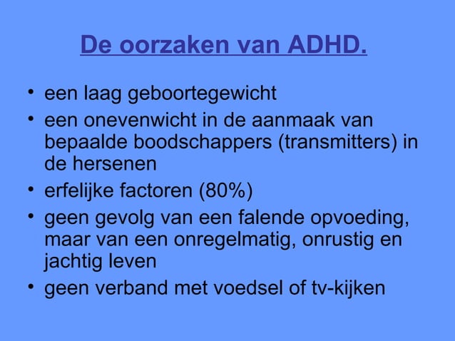 Pp Adhd En Autisme | PPT
