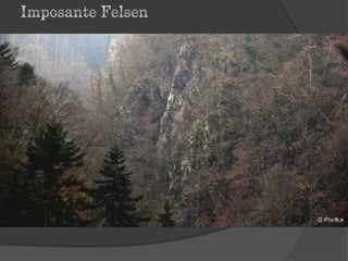 Imposante Felsen