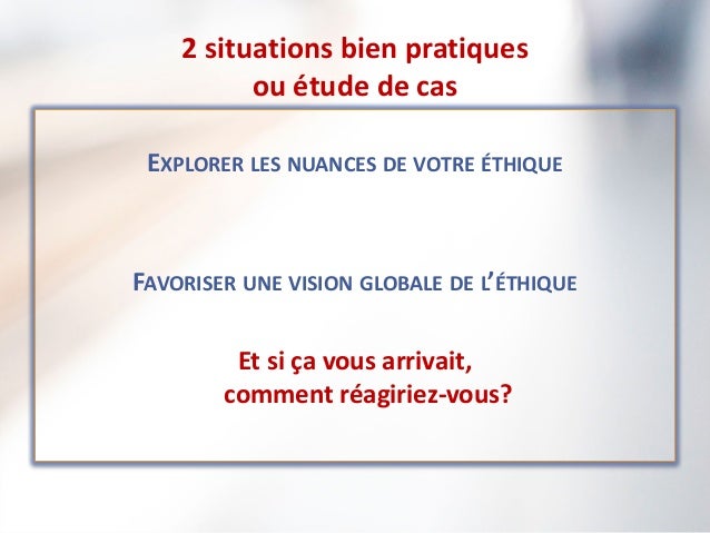 Le questionnement éthique dans le quotidien du coach - Jacqueline Cod…