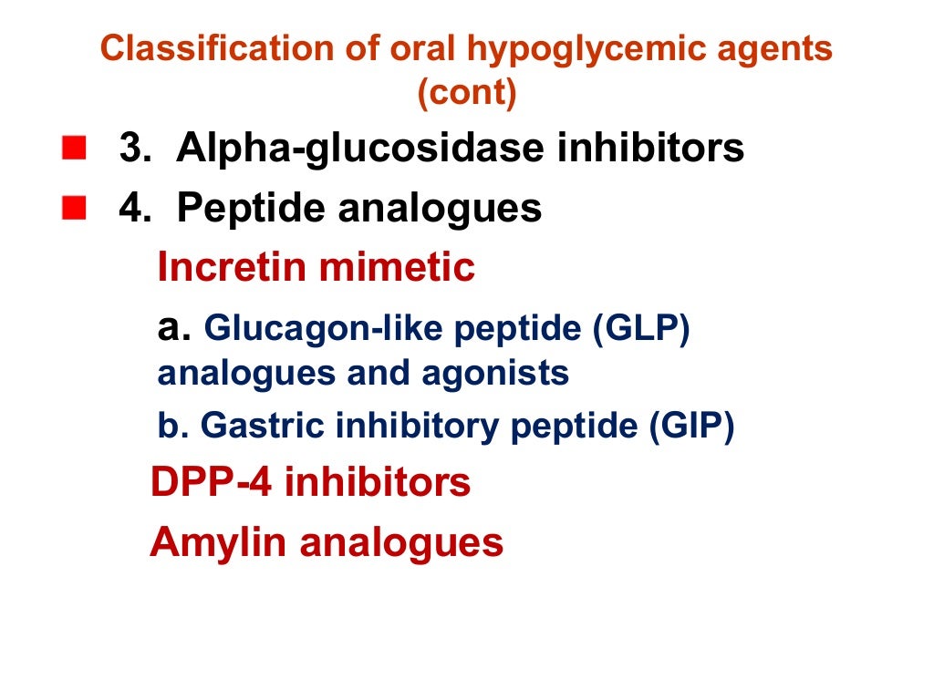 Pp oral hypoglycemic agents
