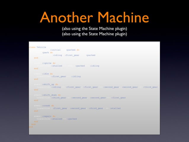 Introduction to State Machines | PPT