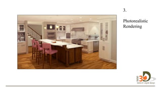 3.
Photorealistic
Renderingesig
n design in 3D.
 