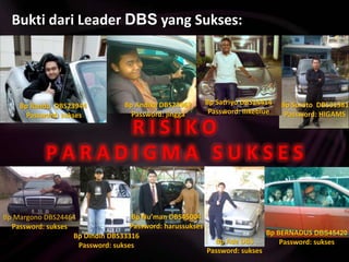 KESUKSESAN ADALAH HAK SETIAP ORANGANDA PASTI SUKSESGO FREEDOM!!!Web PT DFI  / DBS  www.duta4future.co.idWeb Support kami www.duta4future.net
