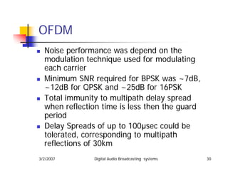 digital audio broadcasting | PDF